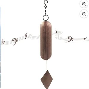 24" Deep Tone Wind Chimes for Outdoors, Heavy-Duty Serenity Bell, Relaxing Sound
